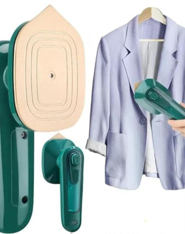Portable Micro Steam Iron – 2-in-1 Travel Garment Steamer