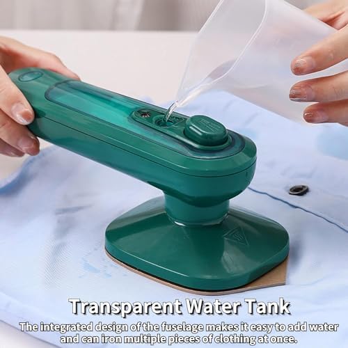 Portable Micro Steam Iron – 2-in-1 Travel Garment Steamer