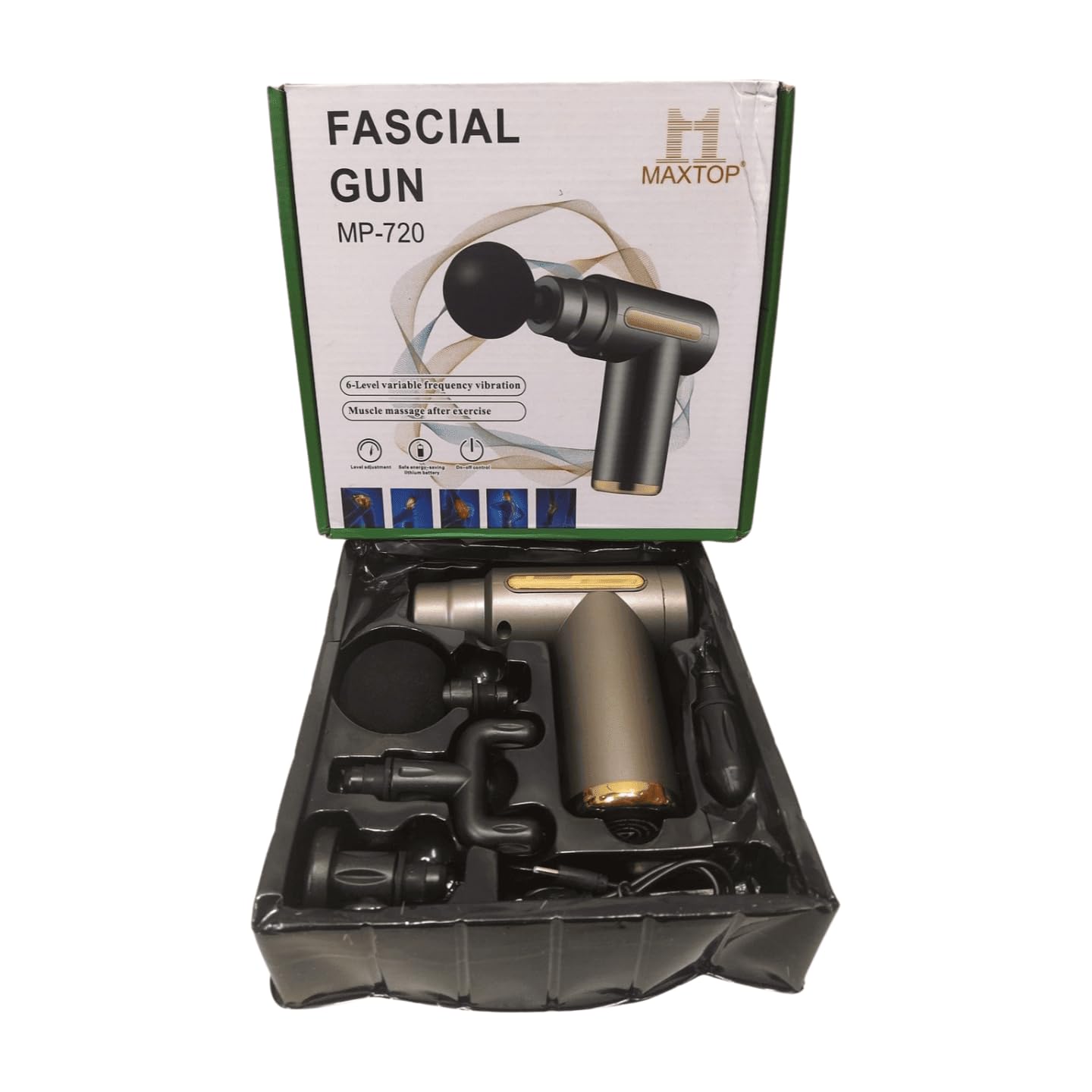MXTOP Facial Massage Gun (MP-720) | 6 Speed Levels
