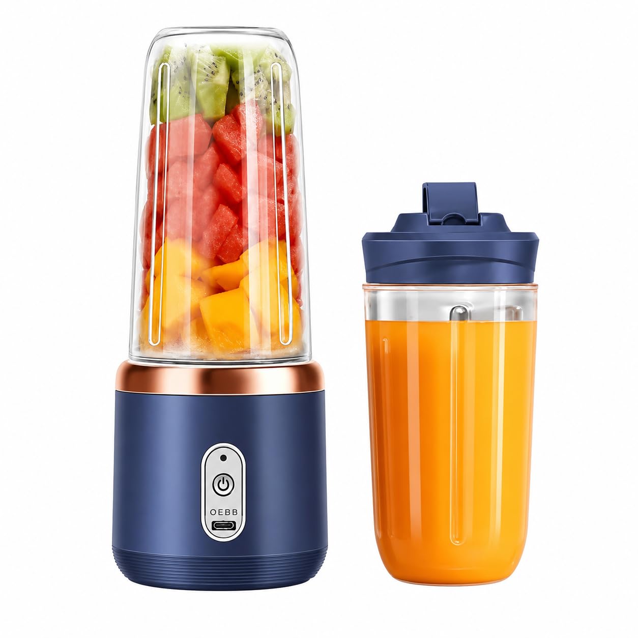 Portable USB Rechargeable Blender (400ml)