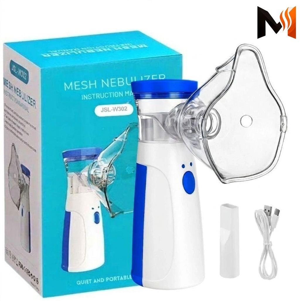 Portable Mesh Nebulizer – For Adults & Children